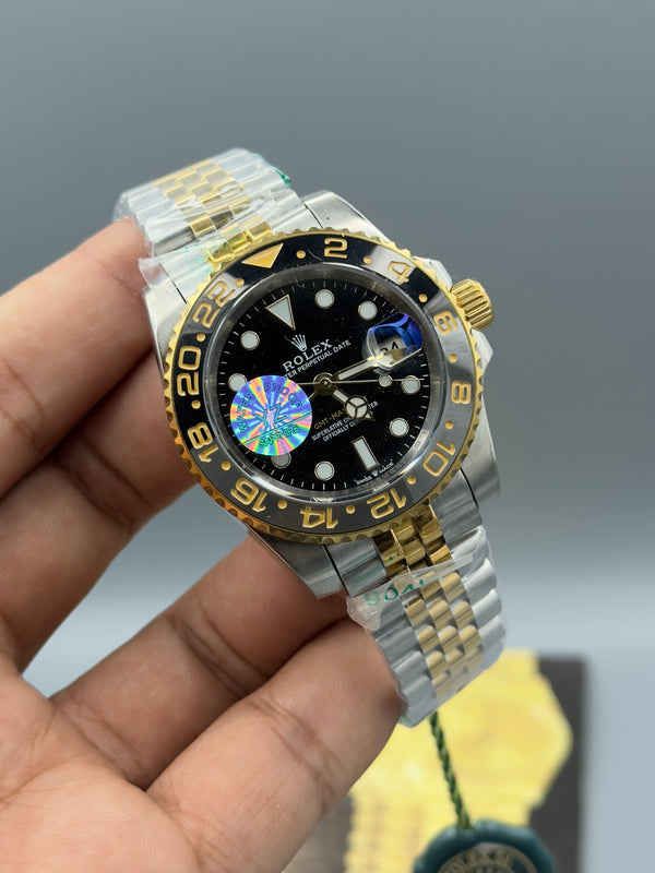 Gmt master 2| Twotone chain | Silver Case |Automatic