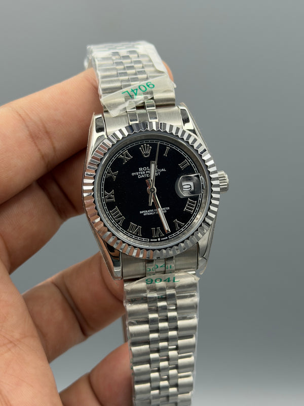 Datejust | 36mm | silver chain | Arabic digit