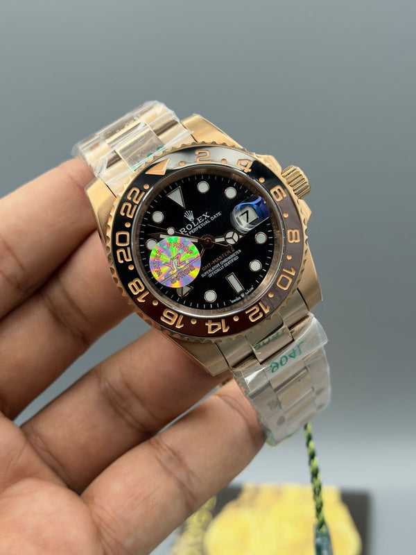 Gmt master 2|Rose gold chain |Rose gold Case |Automatic