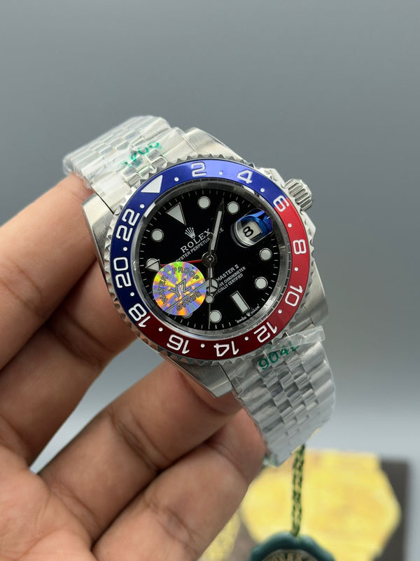 Gmt master 2| Silver chain | Silver Case |Automatic