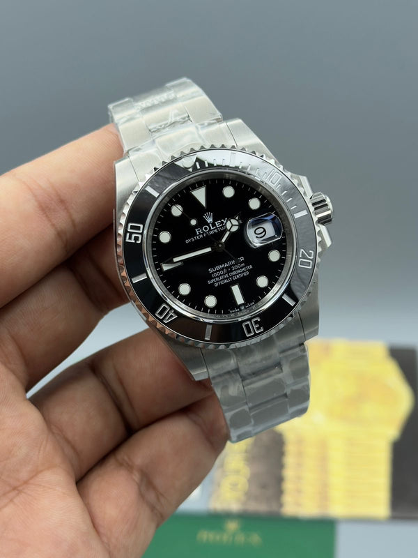 Submariner | Silver chain | silver case