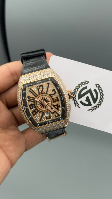 Frankmuller stone with master lock automatic