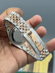 Datejust|36mm | Rose Twotone chain | silver case