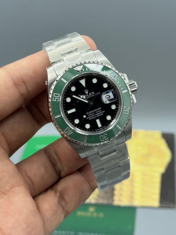 Submariner | Silver chain | silver case