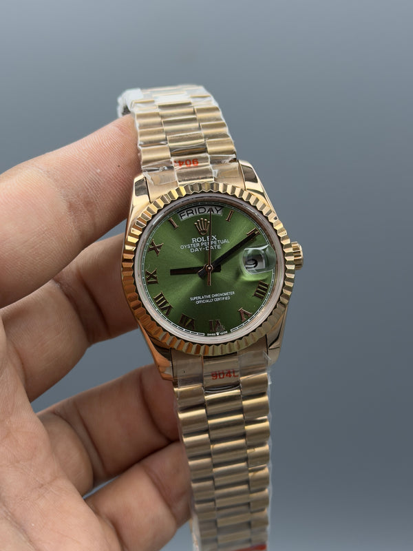Daydate | 36mm | Automatic | Master lock