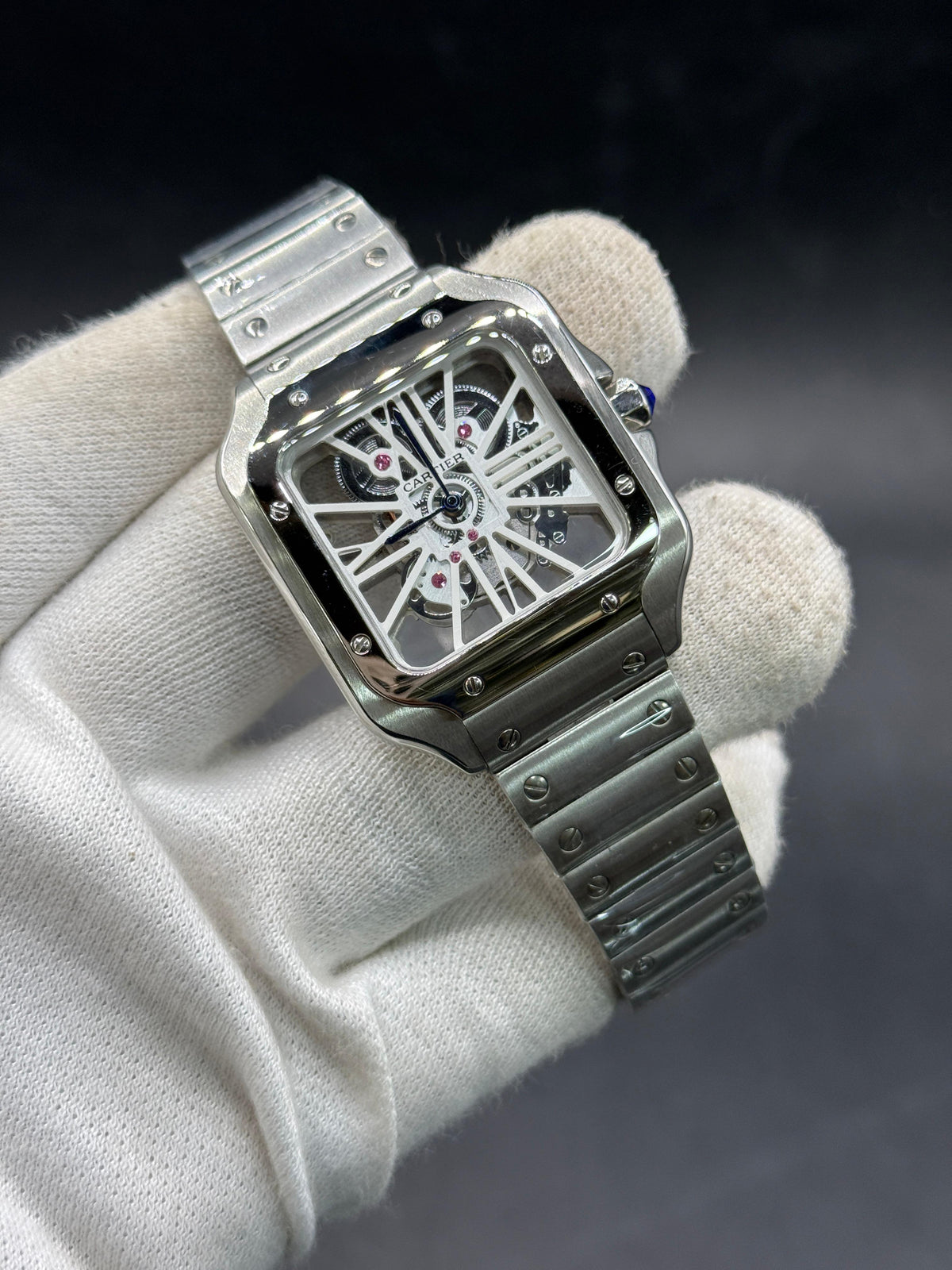 Cartier Santos De Cartier Skleton