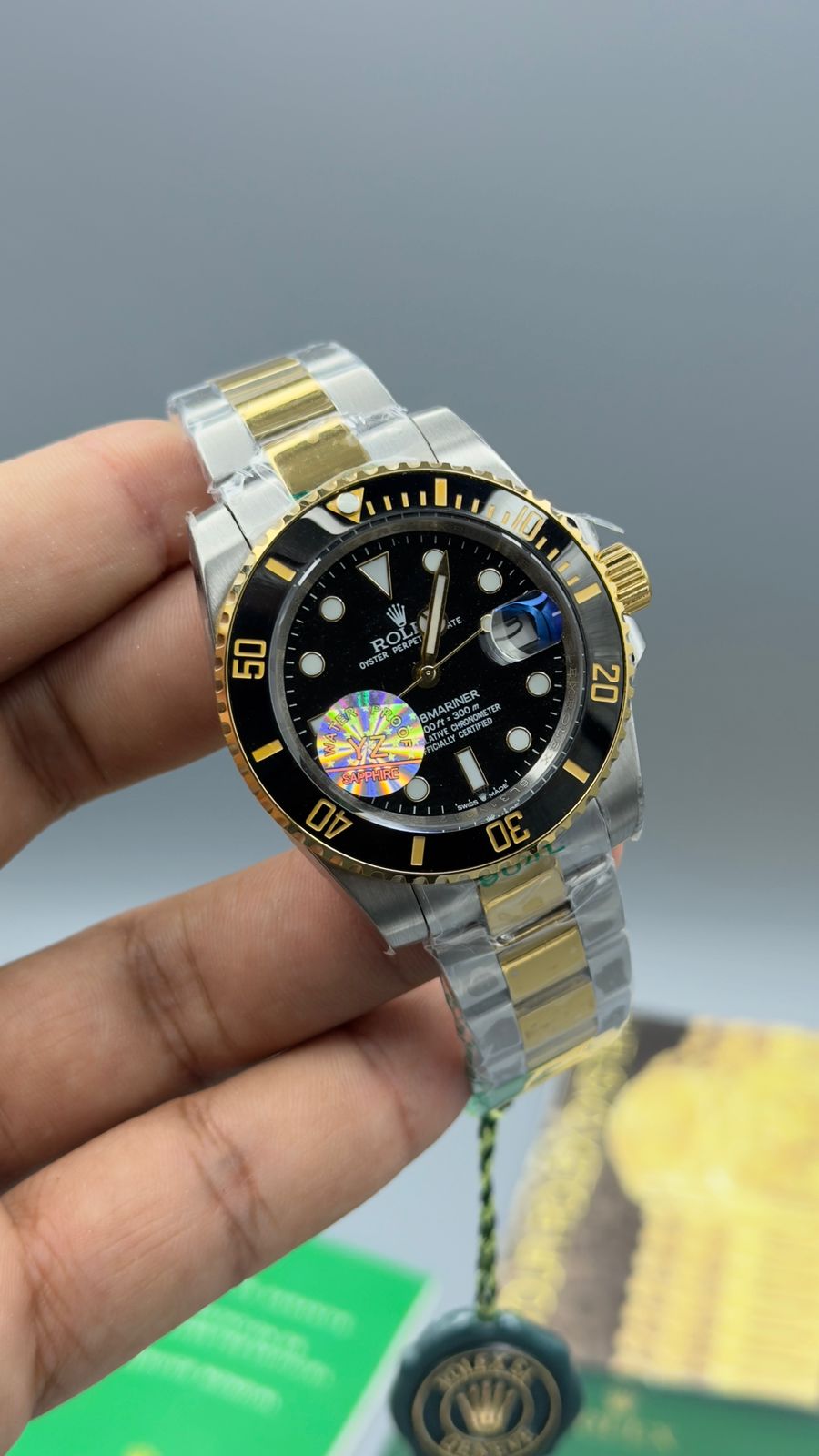 Submariner | Twotone chain | Silver Case |Automatic