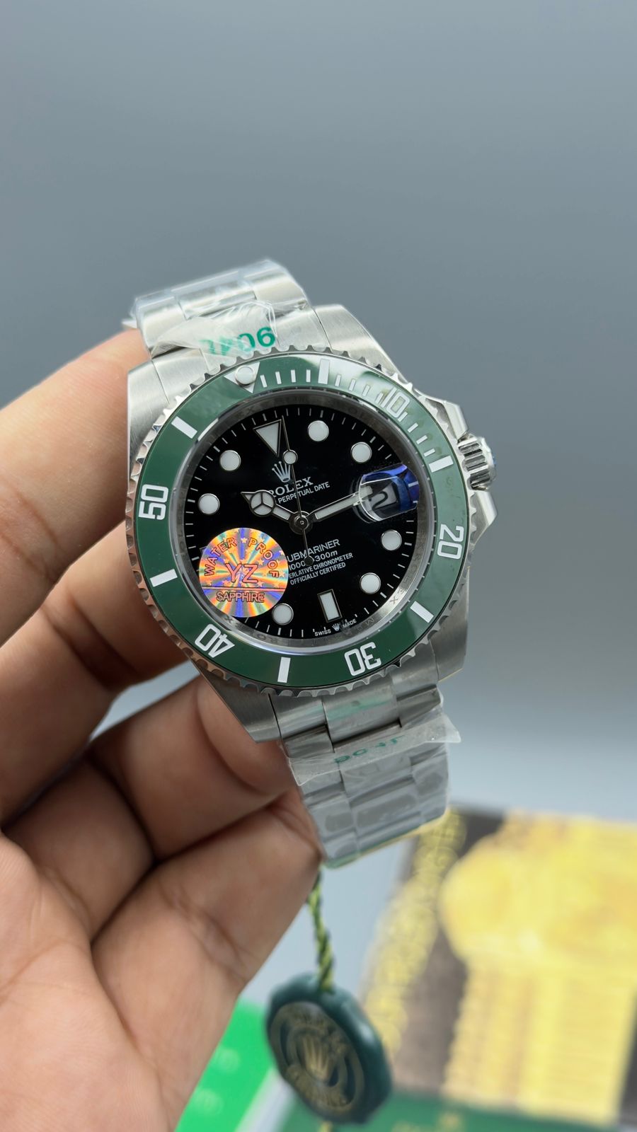 Submariner | Silver chain | Silver Case |Automatic