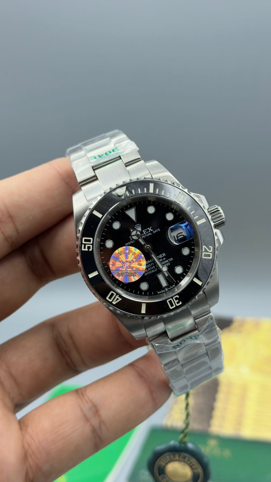 Submariner | Silver chain | Silver Case |Automatic
