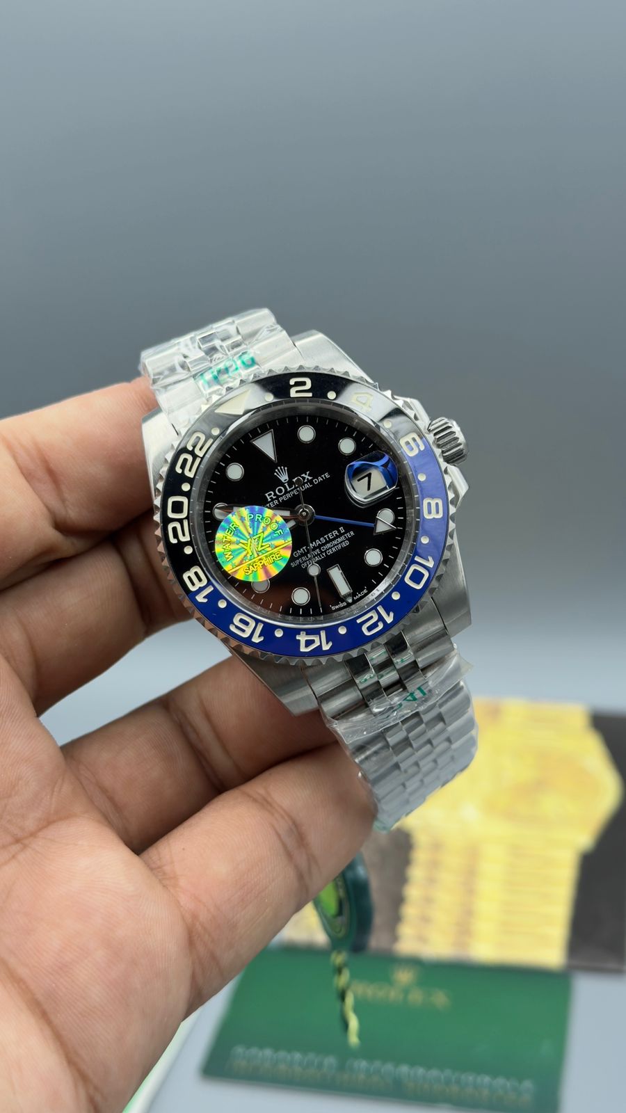 Gmt master 2| Silver chain | Silver Case |Automatic