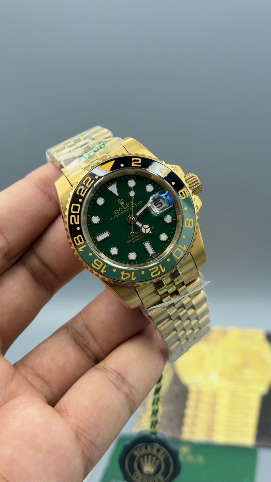 Gmt master 2| Golden chain |Golden Case |Automatic