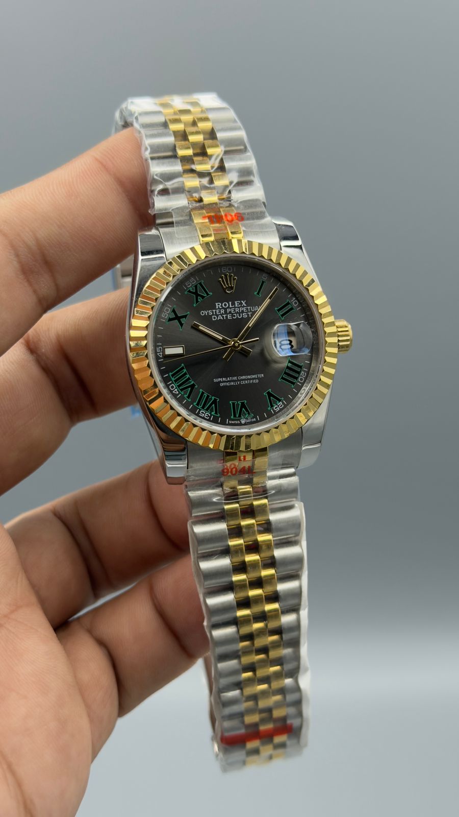 Datejust | 36mm | Twotone chain |wimbledon