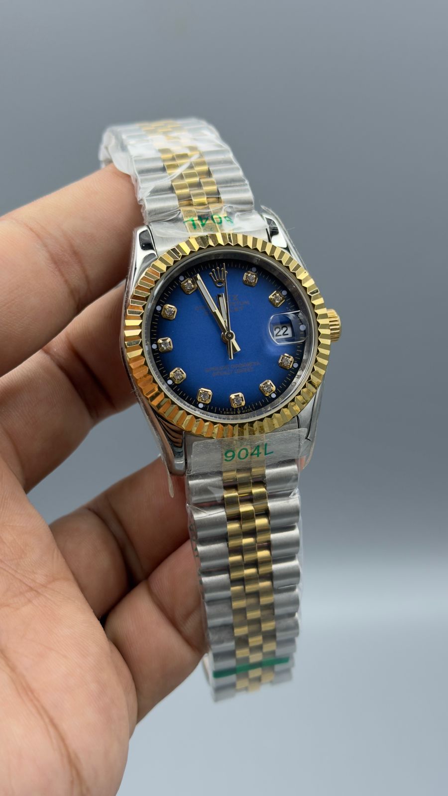 Datejust | 36mm | Twotone chain | Dimond digit