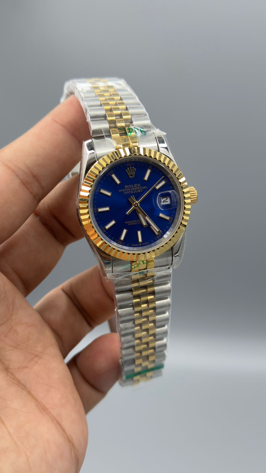 Datejust | 36mm | Twotone chain | Index digit