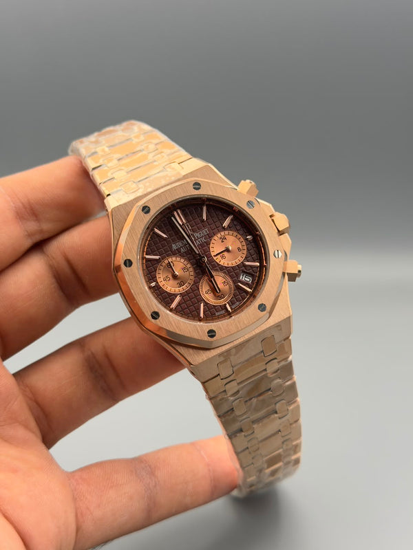 Ap choronograph watch Stainless steel master grade