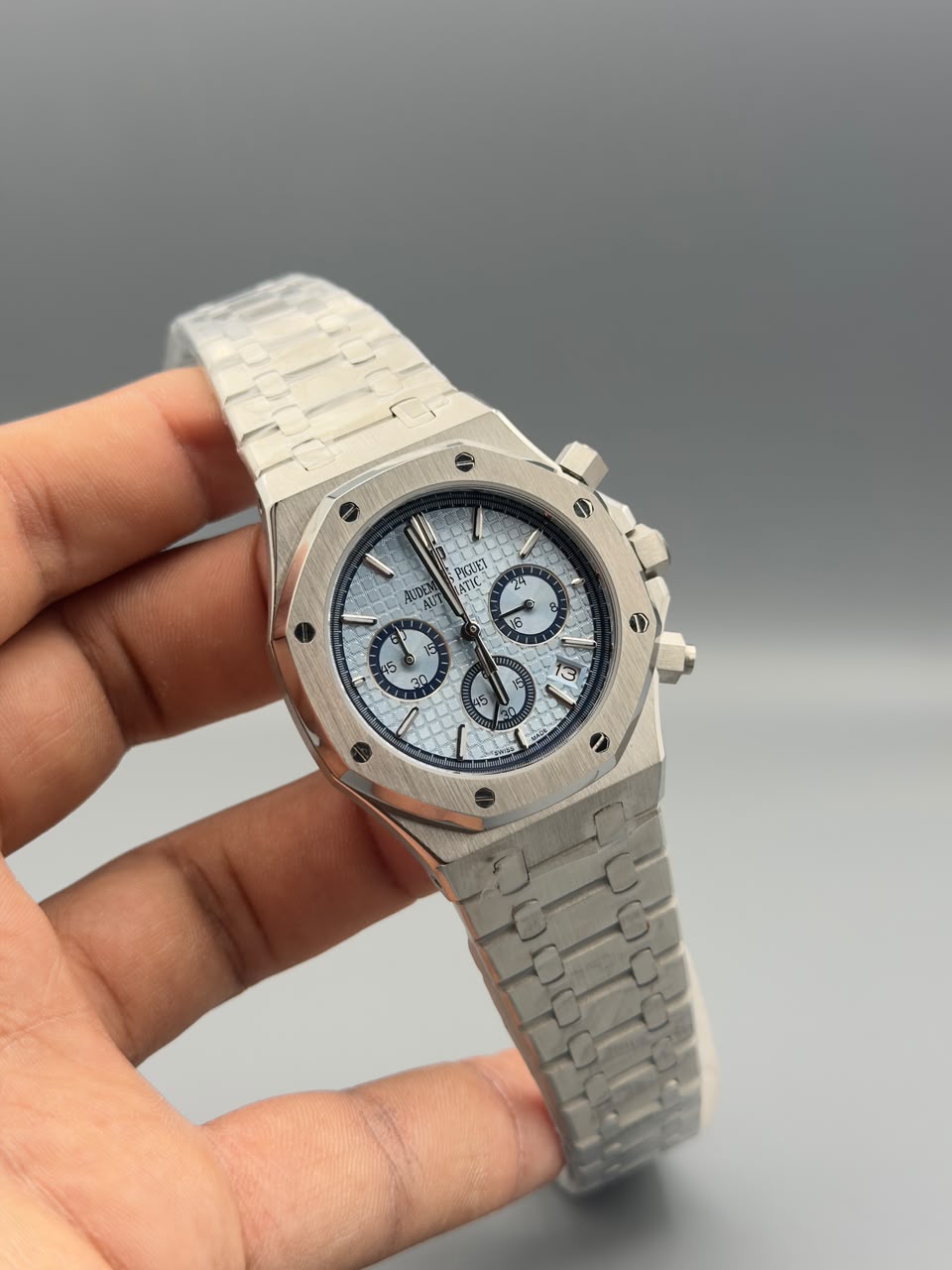 Ap choronograph watch Stainless steel master grade