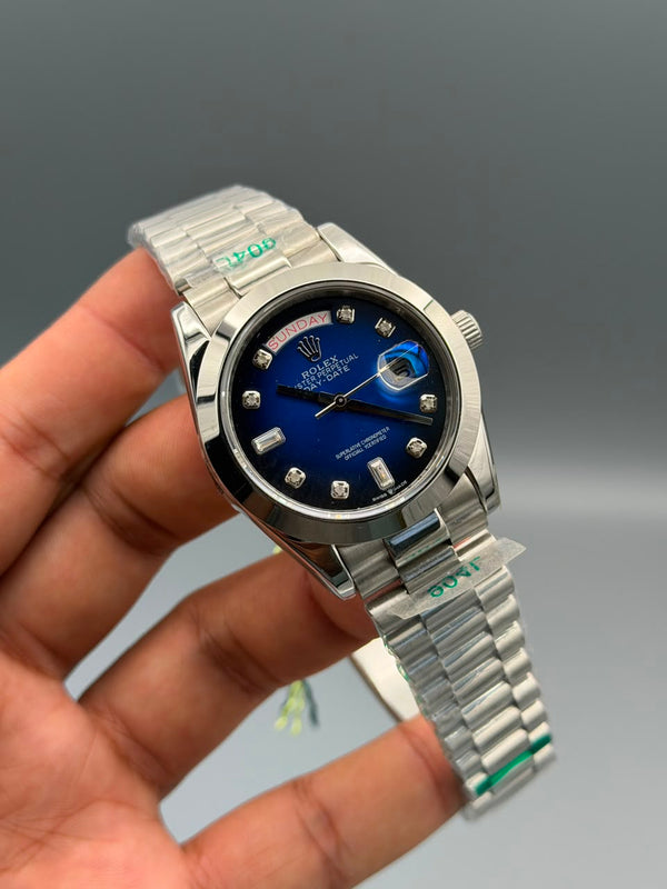 Daydate 41mm stainless steel master lock   yz made
