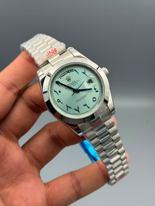 Daydate 41mm stainless steel master lock  zr made