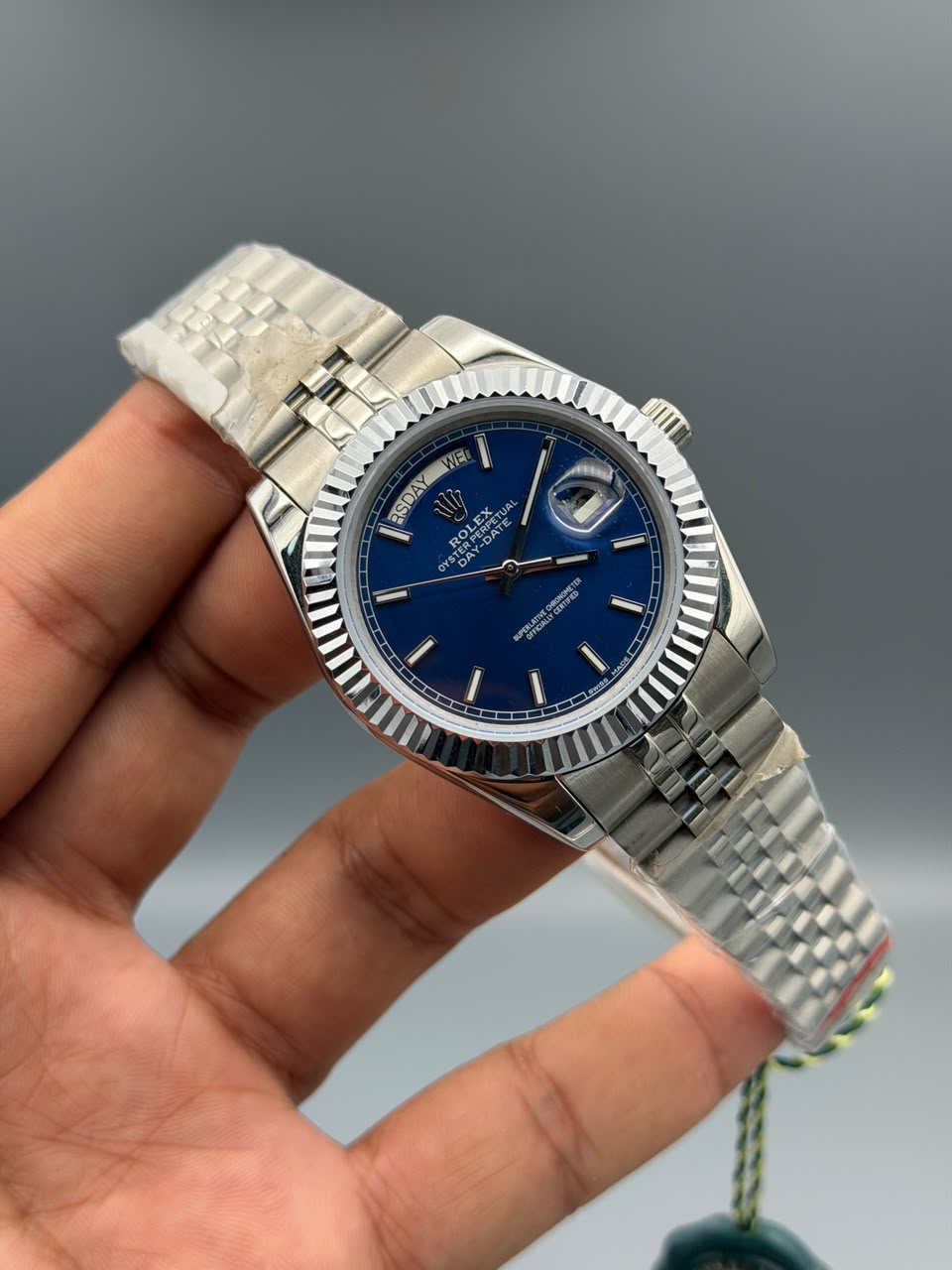 Daydate 41mm stainless steel master lock  zr made