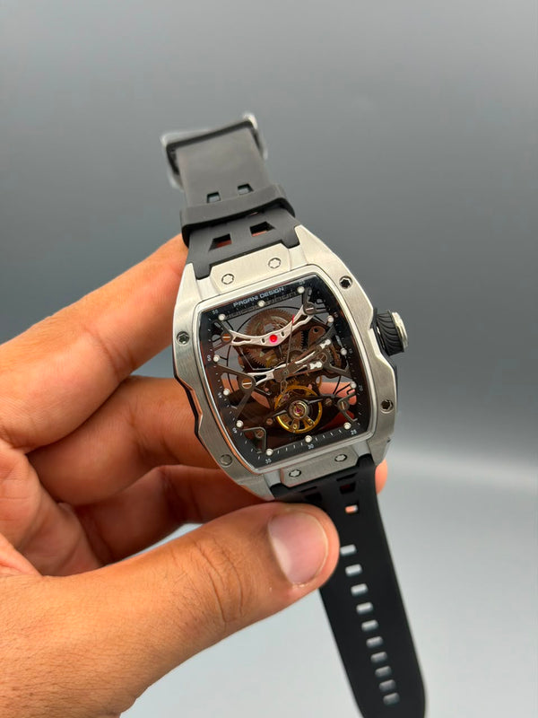 Pagani Design PD-YS018 Tonneau Mechanical Watch